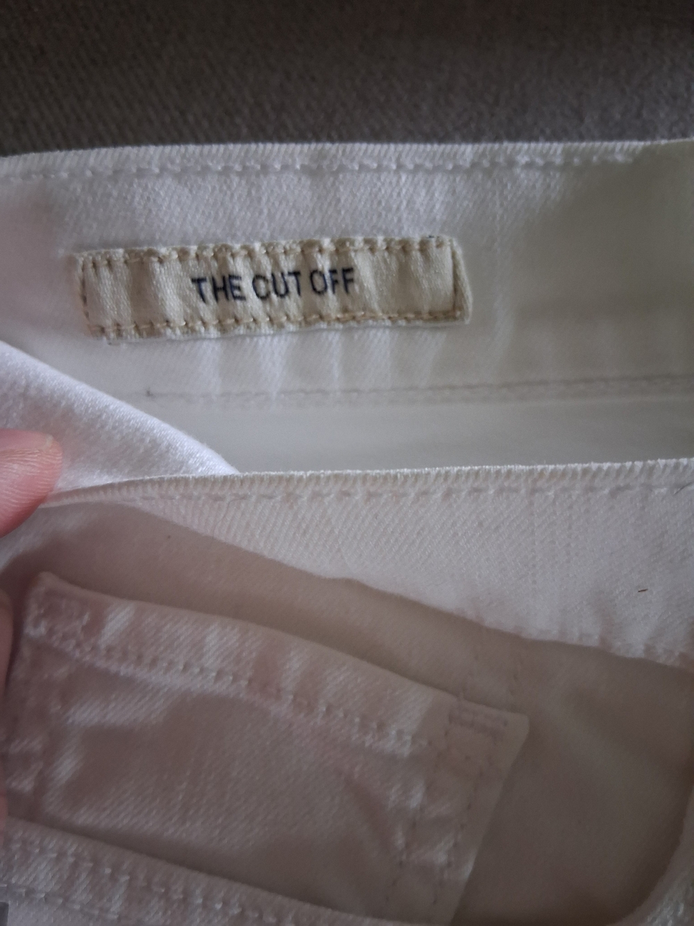 Lucky Brand White Denim Jeans - Picture 4 of 6